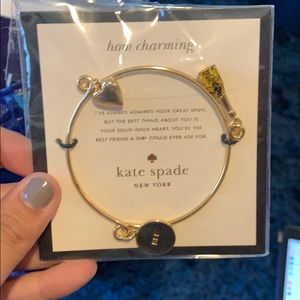 Brand New! NWT!Kate Spade BFF How Charming Bangle!